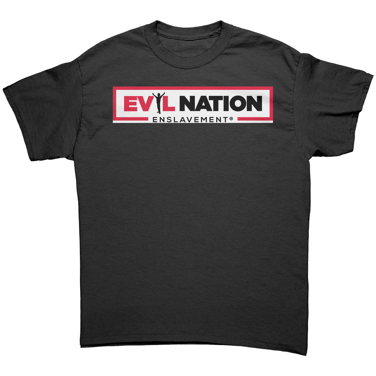 Evil Nation T-Shirt, Black, Gildan 100% Cotton